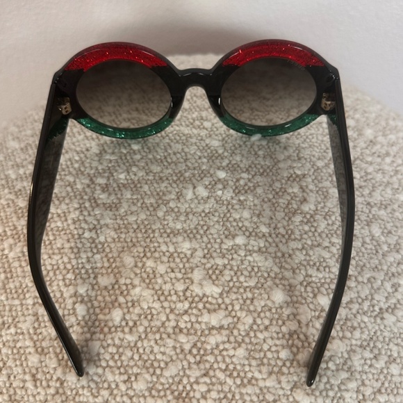 GUCCI WEB OVERSIZED SUNGLASSES - Picture 4 of 11